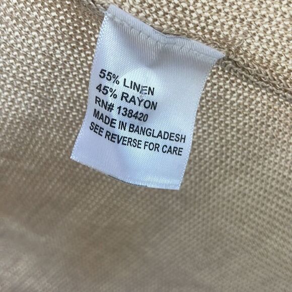 Etcetera Tan Knit Short Sleeve Vest - Picture 5 of 5